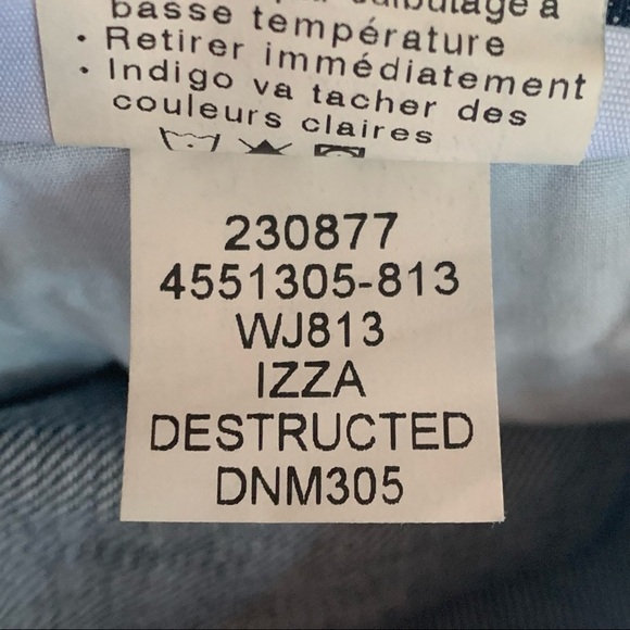 PAIGE Daryn Denim Shorts Izza Destructed Frayed Raw Hem Cut Offs - Picture 5 of 12